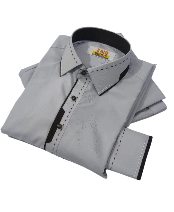 Black Formal Eastern Shirt – Zaib Outfits