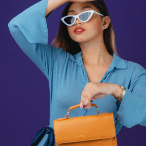Mustard Structured Handbag – Elegant Mini Tote