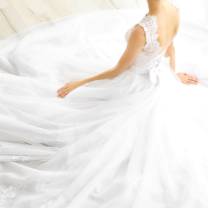 Graceful Bloom Lace Bridal Gown – Soft Tulle Edition