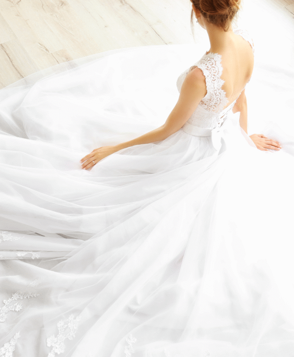 Graceful Bloom Lace Bridal Gown – Soft Tulle Edition